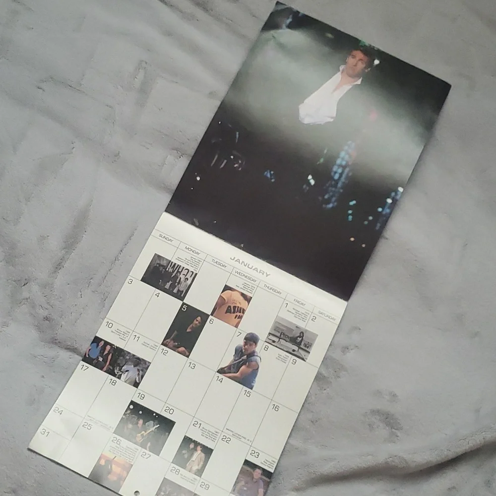 Bruce Springsteen 1988 Official Calendar Vintage Wall Decor Large Paper …